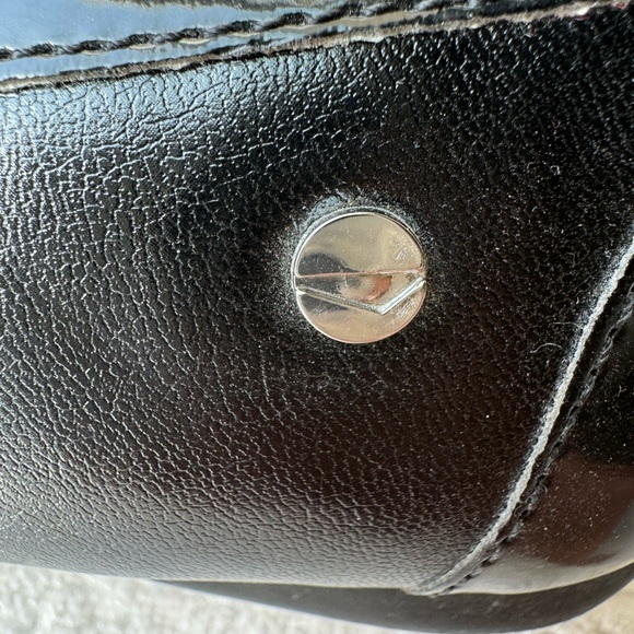 Life Stride Silver Buckle Black Loafers Flex Stride Memory Foam - Picture 5 of 9